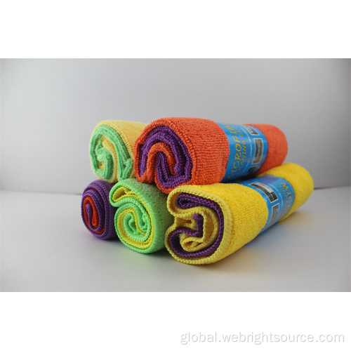 China Microfibre Cleaning Towel Microfiber Cleaning Cloth Factory